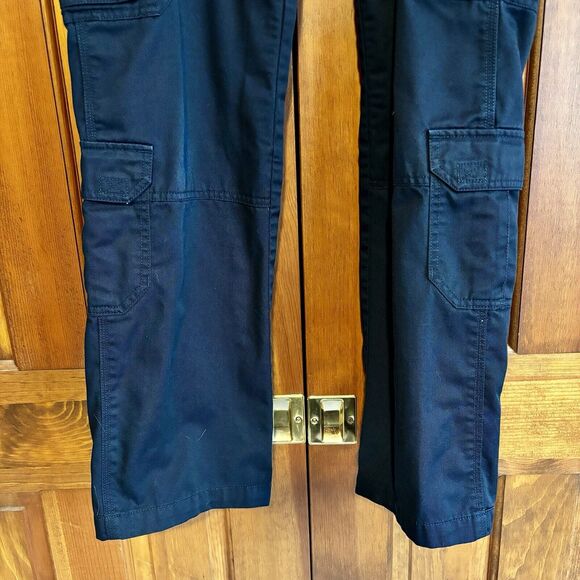 5.11 Tactical Series Cargo Pants Women's Size 8 Long Blue EMT RN Medical Hiking - Picture 4 of 11